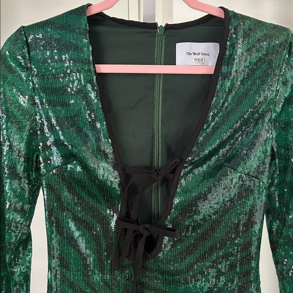 The Wolf Gang Brillo Sequin Dress, RTR - Picture 9 of 12